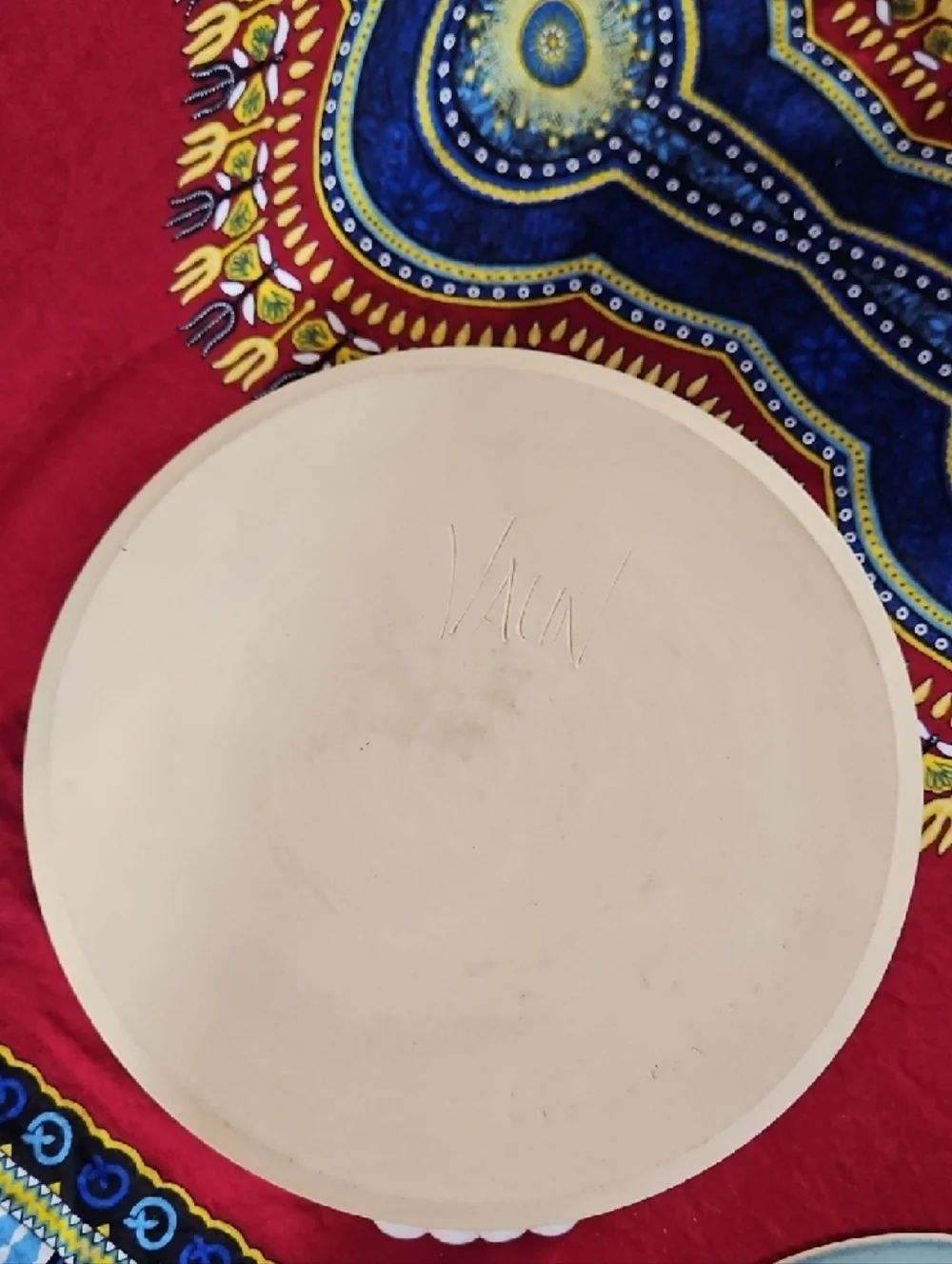 Vintage VAUN Handcrafted Studio Pottery Stoneware Lidded Casserole Dish - Signed